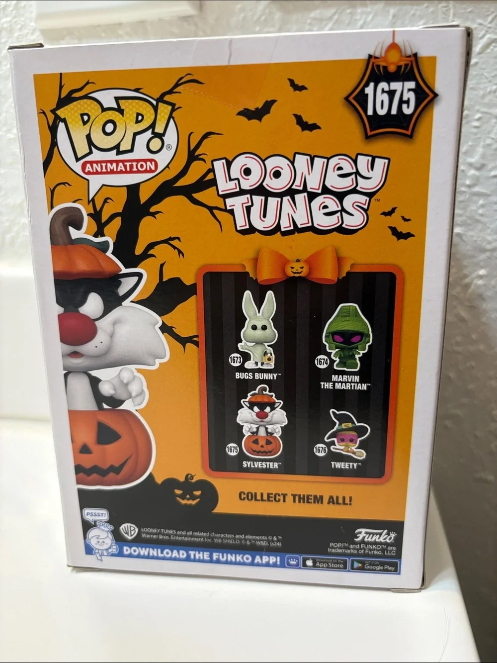 Funko Pop Halloween Sylvester Looney Tunes 1675
